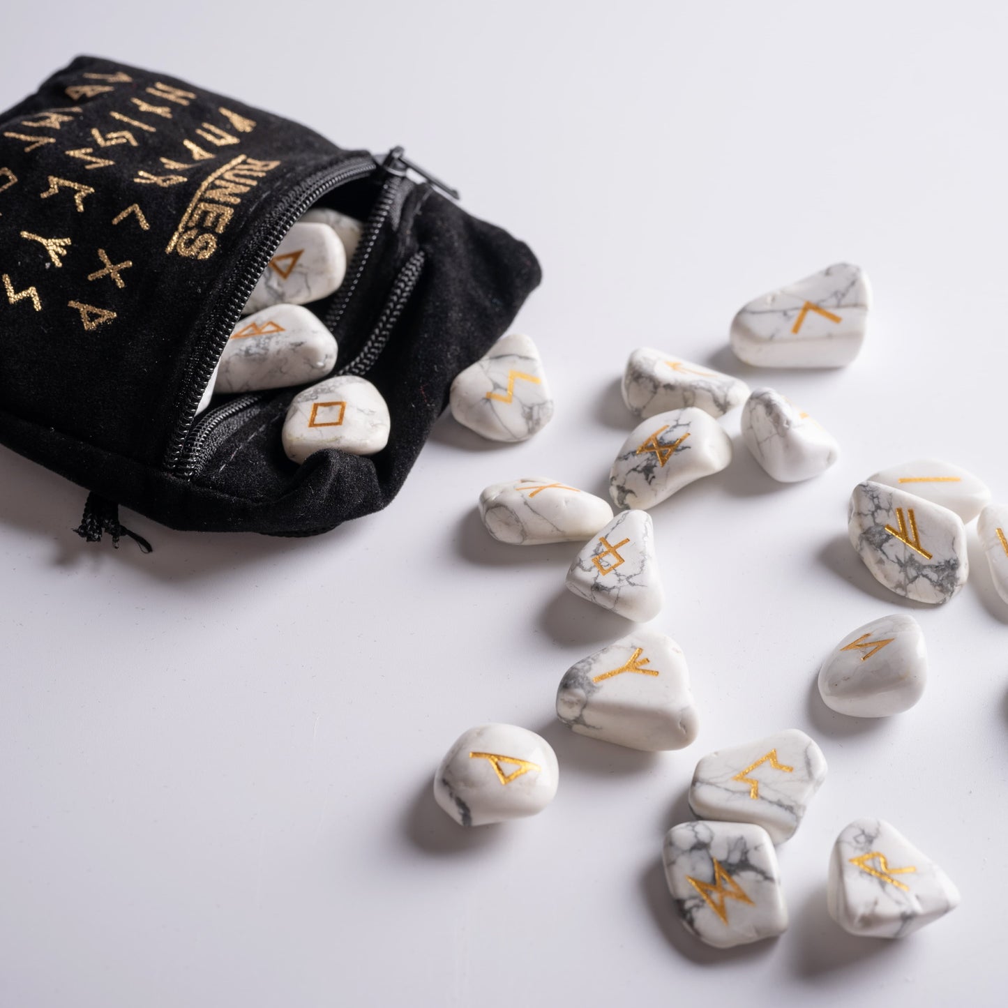 Best crystal for runes displayed beautifully, perfect spiritual gift.