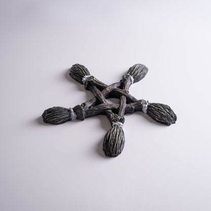 Halloween witchcraft pentacle decoration, perfect for rituals and gatherings.